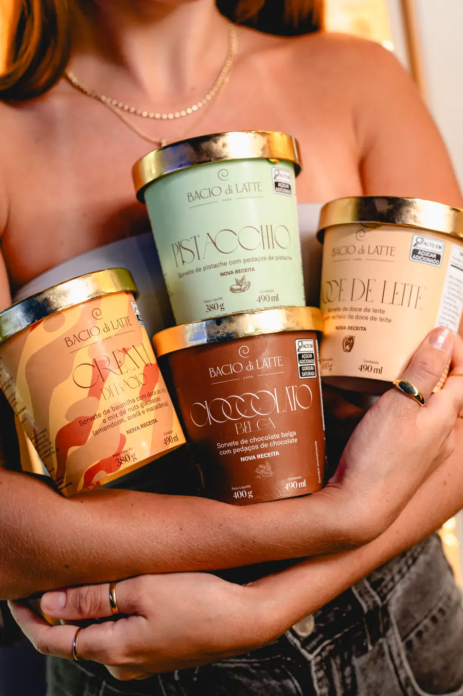 Produtos premium vendidos na Mikro Market